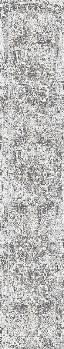 Dynamic Rugs Zen 8337 Grey/Blue Rugs - Runner