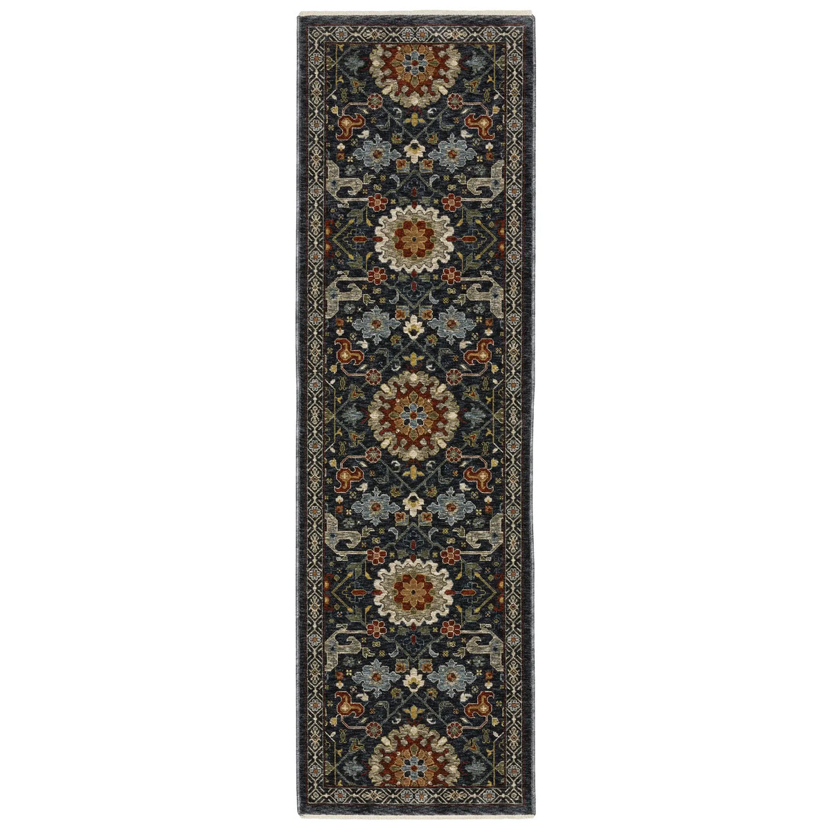 Oriental Weavers Sphinx Aberdeen 006B1 Blue/ Multi Rugs - runner