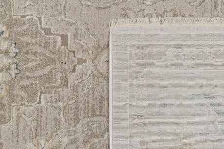 Dynamic Rugs Hudson 1450 Beige Rug - Corner
