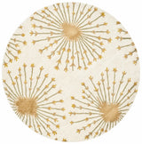 Safavieh Bella 5'-0" x 5'-0" Rug in Beige / Gold