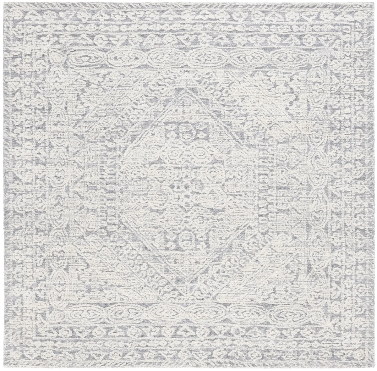 Safavieh Metro 6'-0" x 6'-0" Rug in Grey / Ivory