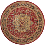 Safavieh Mahal 5'-1" x 5'-1" Rug in Natural / Navy