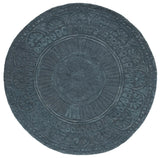 Safavieh Marquee 6'-0" x 6'-0" Rug in Dark Grey