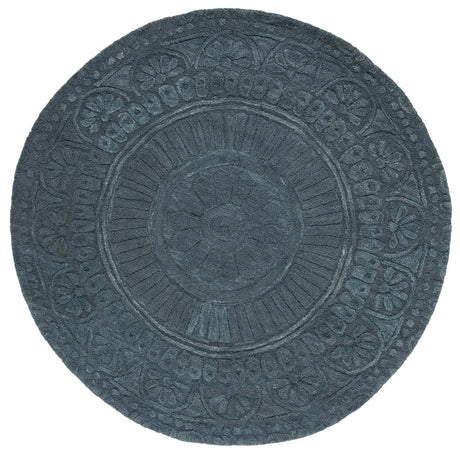 Safavieh Marquee 6'-0" x 6'-0" Rug in Dark Grey