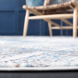 Safavieh Shivan 100 4'-0" x 6'-0" Rug in Ivory / Blue