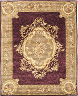 Safavieh Empire 10'-0" x 14'-0" Rug in Dark Red / Dark Beig