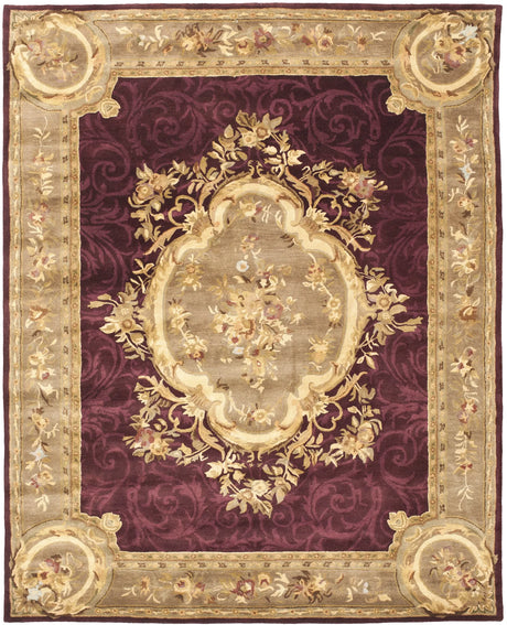 Safavieh Empire 10'-0" x 14'-0" Rug in Dark Red / Dark Beig
