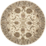 Safavieh Royalty 5'-0" x 5'-0" Rug in Ivory / Dark Beig