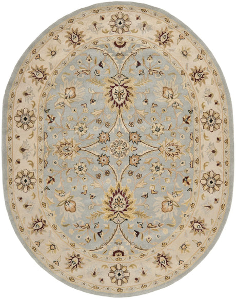 Safavieh Antiquity 7'-6" x 9'-6" Rug in Light Blue / Ivory