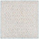 Safavieh Capri 7'-0" x 7'-0" Rug in Blue / Rust