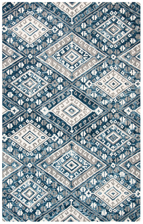 Safavieh Aspen 4'-0" x 6'-0" Rug in Grey / Ivory