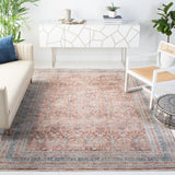 Safavieh Signature 8'-0" x 10'-0" Rug in Rust / Blue