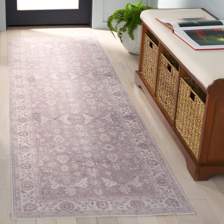 Safavieh Arizona 2'-6" x 8'-0" Rug in Grey / Ivory