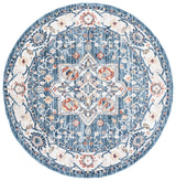 Safavieh Olympia 6'-0" x 6'-0" Rug in Blue / Ivory