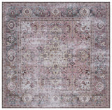 Safavieh Tucson 6'-0" x 6'-0" Rug in Pink / Beige