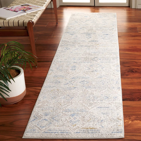 Safavieh Palma 2'-2" x 9'-0" Rug in Beige / Light Blue