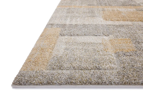 Loloi Silas Sla-06 Stone/Wheat Rug - rug corner
