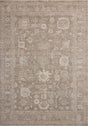 Chris Loves Julia x Loloi Louisa LOI-03 Taupe / Ivory Rug - main flat
