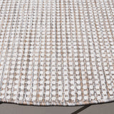 Safavieh Courtyard 6'-7" x 6'-7" Rug in Ivory / Grey