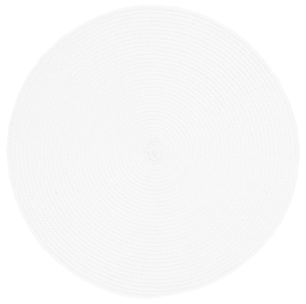 Safavieh Braided 3'-0" x 3'-0" Rug in White