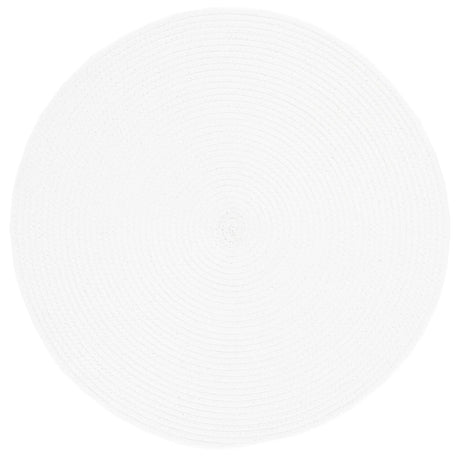 Safavieh Braided 3'-0" x 3'-0" Rug in White