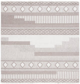Safavieh Lotus 6'-7" x 6'-7" Rug in Ivory / Beige