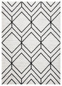 Safavieh Adirondack 4'-0" x 6'-0" Rug in Light Grey / Black