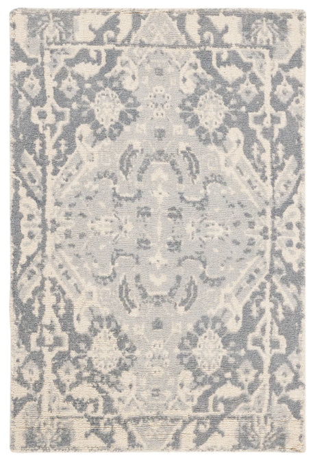 Safavieh Restoration Vintage 2'-0" x 3'-0" Rug in Charcoal / Ivory