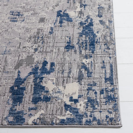 Safavieh Meadow 100 4'-0" x 6'-0" Rug in Grey / Blue