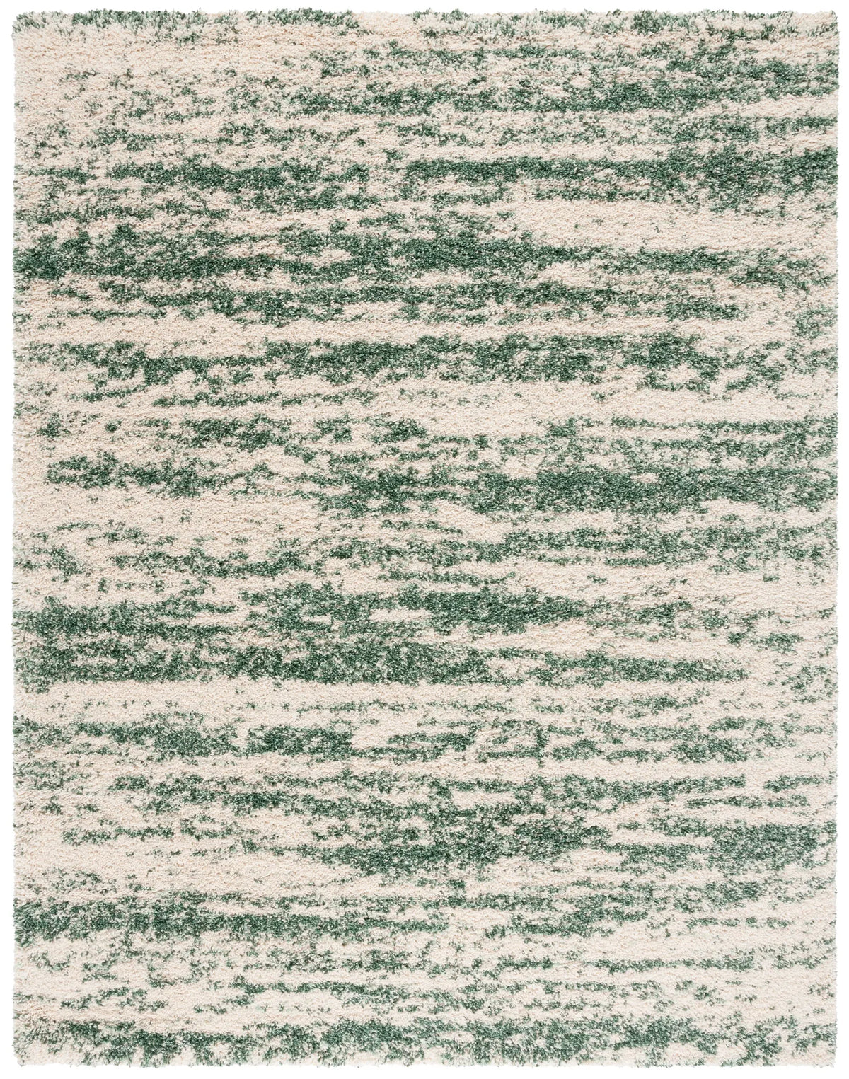 Safavieh Hudson Shag 10'-0" x 14'-0" Rug in Ivory / Green