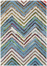 Safavieh Nantucket 2'-0" x 3'-0" Rug in Beige / Blue