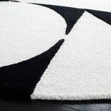 Safavieh Rodeo Drive 6'-0" x 6'-0" Rug in Ivory / Black