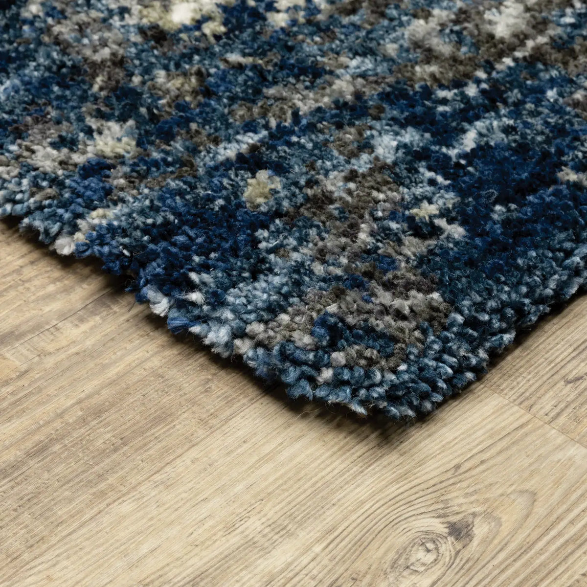 Oriental Weavers Aspen 2060L Blue/ Grey Rug - corner detail