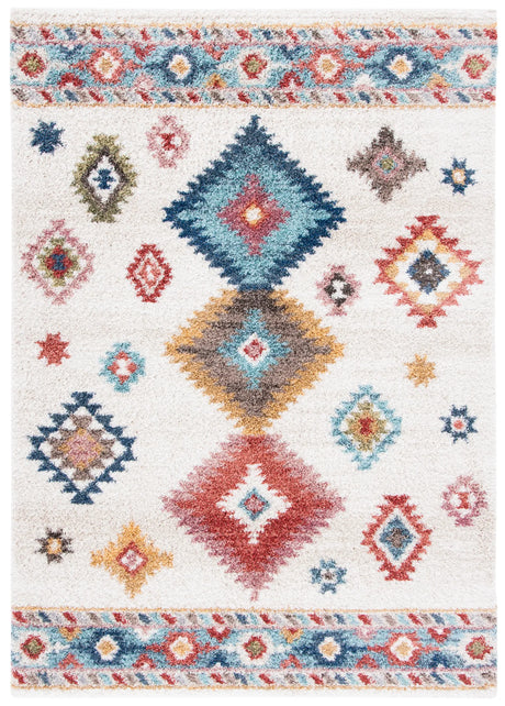 Safavieh Calista 4'-5" x 6'-5" Rug in Ivory / Blue