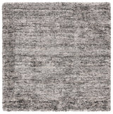 Safavieh Iceland Shag 6'-7" x 6'-7" Rug in Grey / Dark Grey