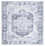 Safavieh Classic Vintage 6'-0" x 6'-0" Rug in Silver / Dark Grey