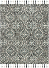 Safavieh Suzani 8'-0" x 10'-0" Rug in Grey / Light Blue