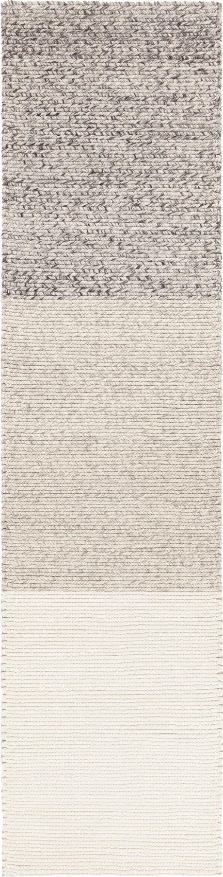 Chandra Zoey ZOE-58400 Gray / Black / White rug, sample color blanket