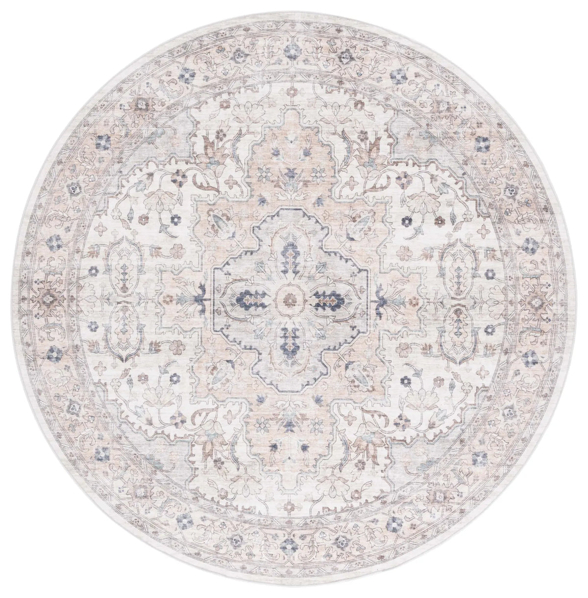 Safavieh Arizona 6'-0" x 6'-0" Rug in Peach / Beige