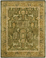 Safavieh Classic 9'-6" x 13'-6" Rug in Light Green / Gold
