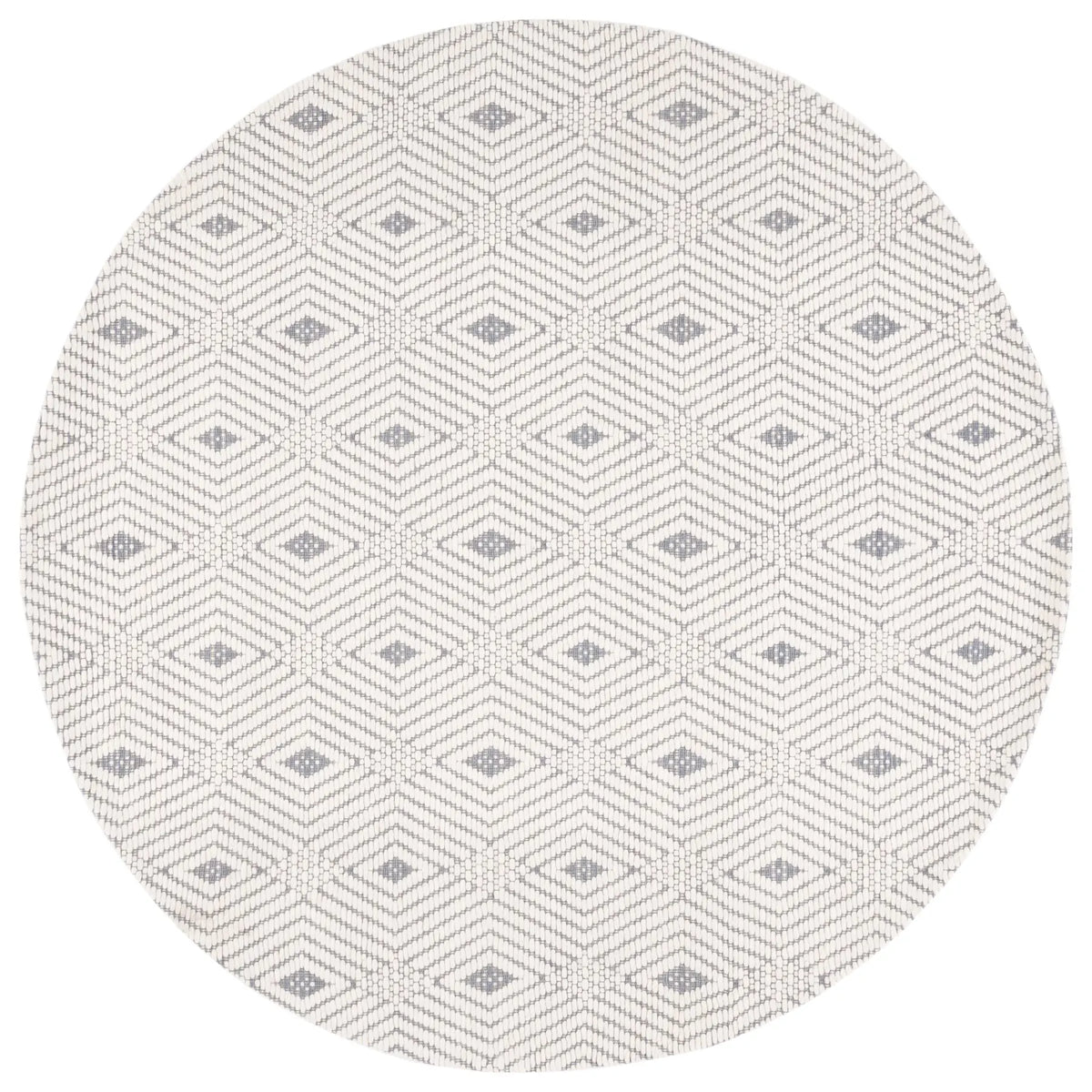 Safavieh Marbella 6'-0" x 6'-0" Rug in Ivory / Grey