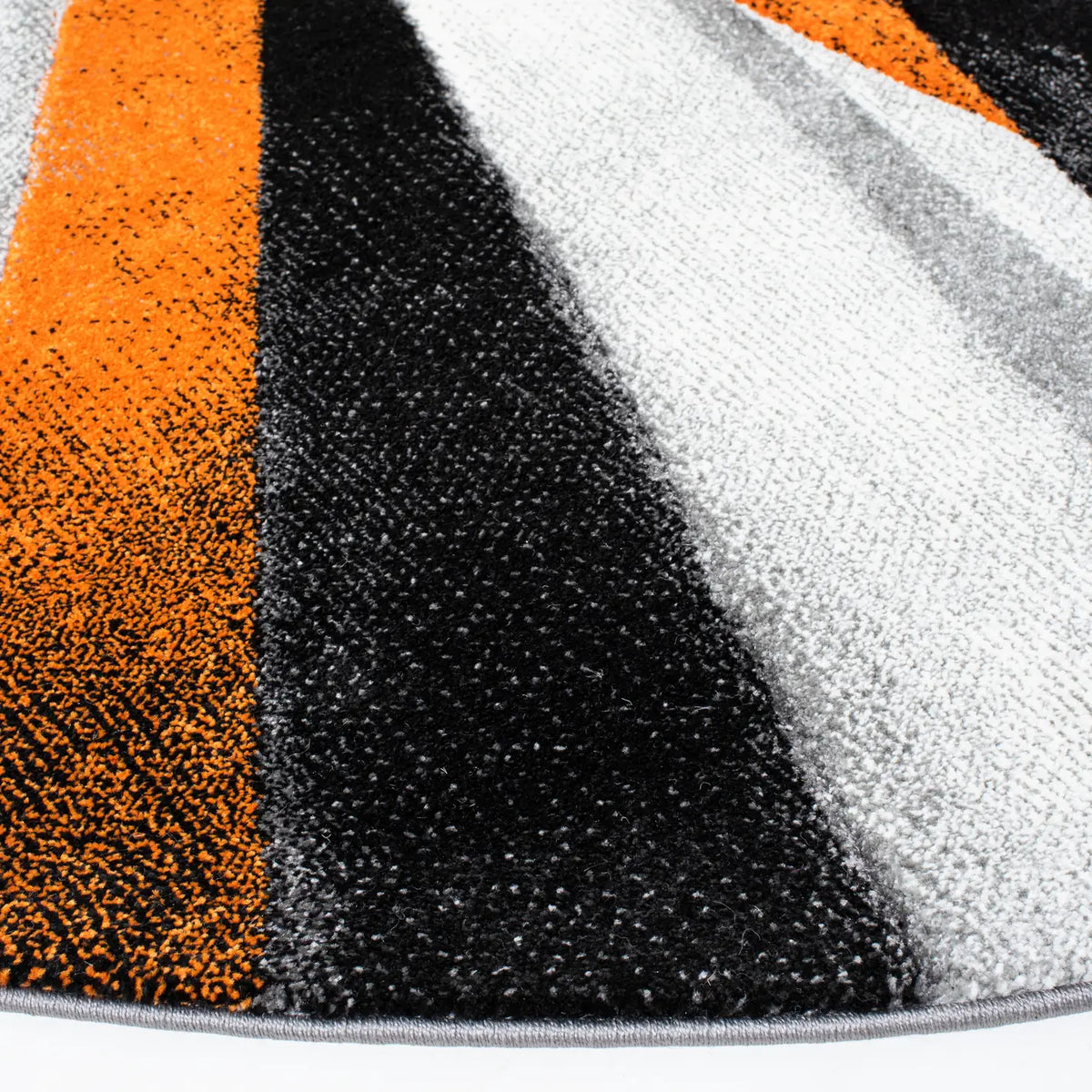 Safavieh Hollywood 6'-7" x 6'-7" Rug in Grey / Orange