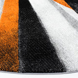 Safavieh Hollywood 6'-7" x 6'-7" Rug in Grey / Orange