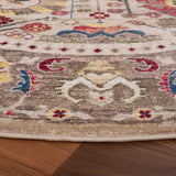 Safavieh Kashan 5'-1" x 5'-1" Rug in Beige / Taupe