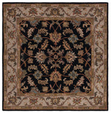Safavieh Heritage 6'-0" x 6'-0" Rug in Black / Beige
