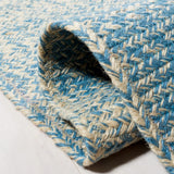 Safavieh Natural Fiber 5'-0" x 8'-0" Rug in Natural / Light Blue