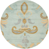 Safavieh Soho 6'-0" x 6'-0" Rug in Light Blue / Multi