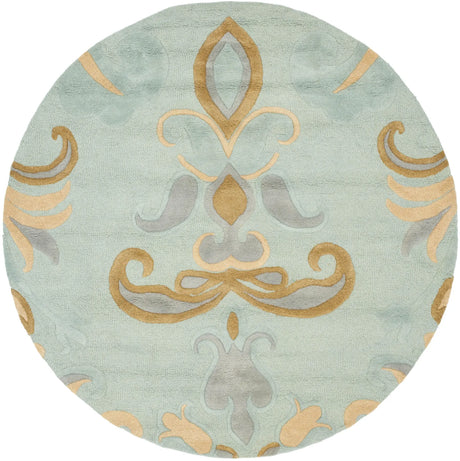 Safavieh Soho 6'-0" x 6'-0" Rug in Light Blue / Multi