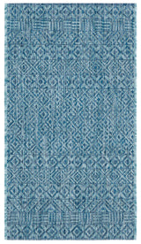 Safavieh Courtyard 2'-0" x 3'-7" Rug in Aqua / Navy
