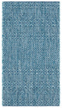 Safavieh Courtyard 2'-0" x 3'-7" Rug in Aqua / Navy